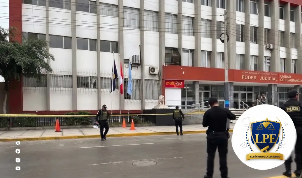 Hallazgo de Presunta Granada con Nota Extorsiva en Exteriores del PJ Callao Genera Alerta y Reafirma Compromiso Judicial
